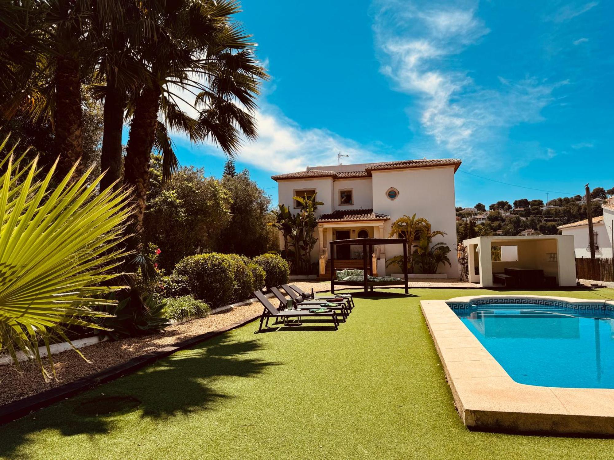 Javea Dream Luxury Villa With Pool, Lounge, Bbq, Airco, Wifi Balcon del Mar Exterior photo
