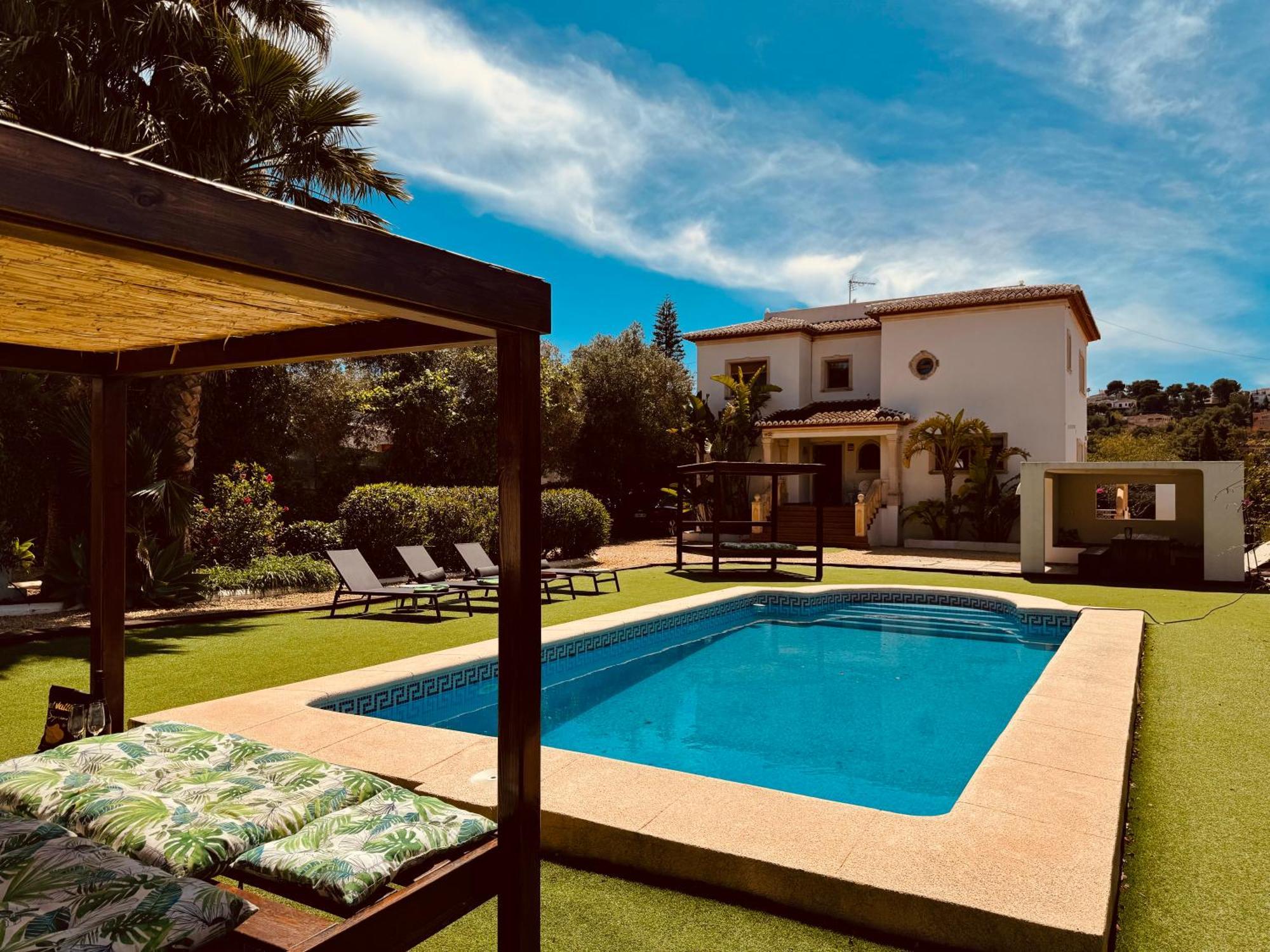Javea Dream Luxury Villa With Pool, Lounge, Bbq, Airco, Wifi Balcon del Mar Exterior photo